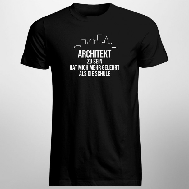  als die Schule - Herren t-shirt mit Aufdruck