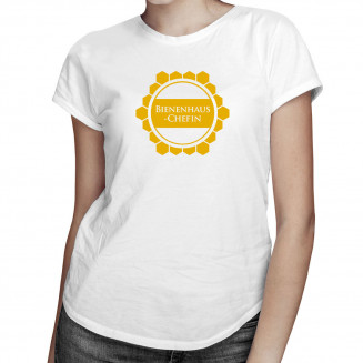 Bienenhaus-Chefin - Damen t-shirt mit Aufdruck