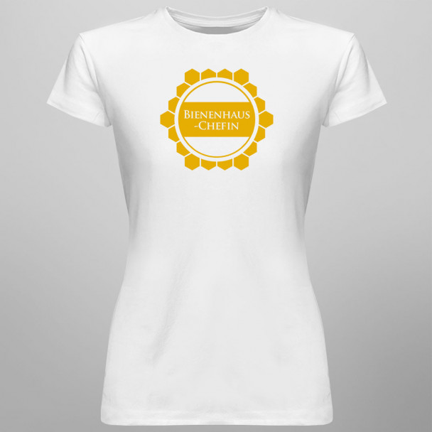 Bienenhaus-Chefin - Damen t-shirt mit Aufdruck