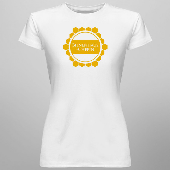 Bienenhaus-Chefin - Damen t-shirt mit Aufdruck