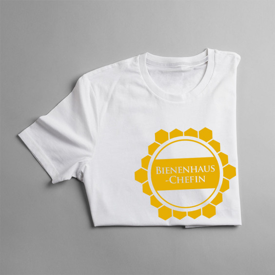 Bienenhaus-Chefin - Damen t-shirt mit Aufdruck