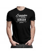 Legenden werden im Januar geboren - Herren t-shirt mit Aufdruck