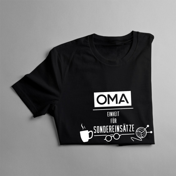 Oma – Einheit für Sondereinsätze - Damen t-shirt mit Aufdruck