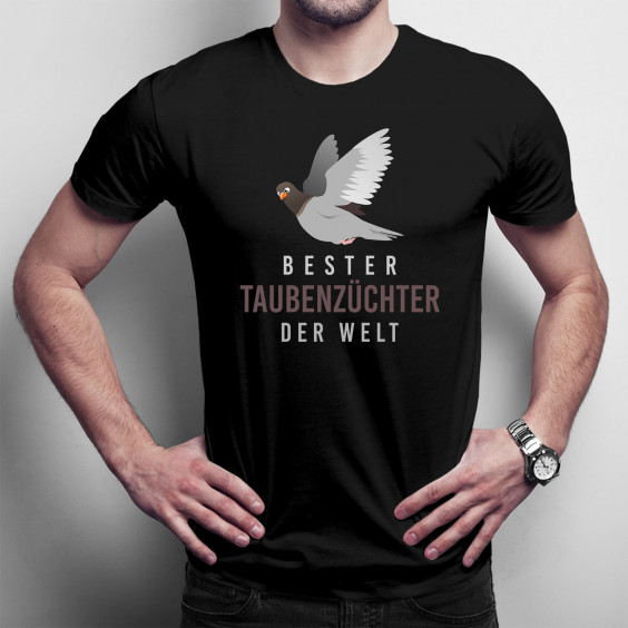 Bester Taubenzüchter der Welt - Herren t-shirt mit Aufdruck