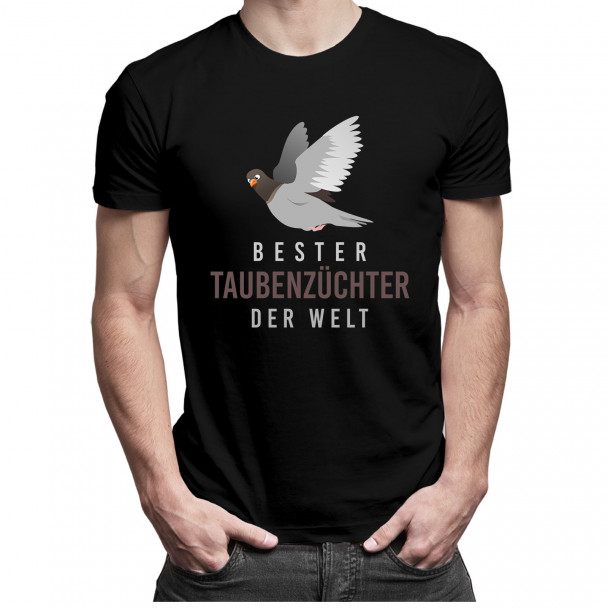 Bester Taubenzüchter der Welt - Herren t-shirt mit Aufdruck