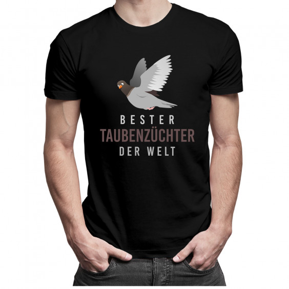 Bester Taubenzüchter der Welt - Herren t-shirt mit Aufdruck