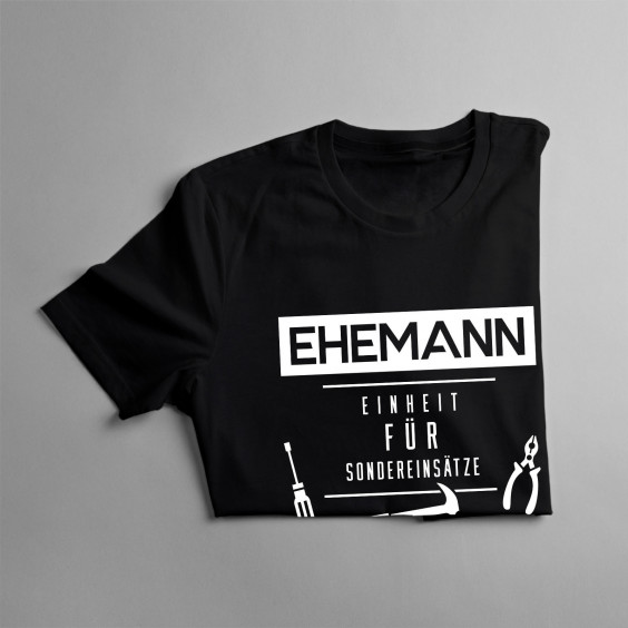 Ehemann – Einheit für Sondereinsätze - Herren t-shirt mit Aufdruck