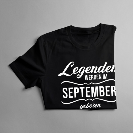 Legenden werden im September geboren