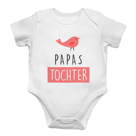 Papas Tochter - Säuglings-Body mit Aufdruck