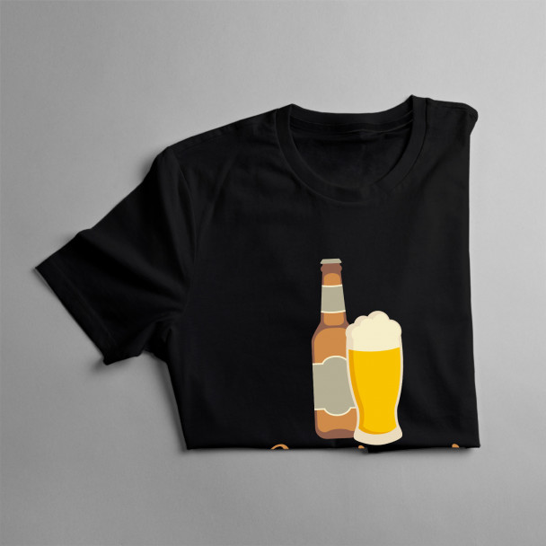 Halt mal mein Bier - Herren und Damen t-shirt mit Aufdruck Halt mal mein Bier - Herren und Damen t-shirt mit Aufdruck