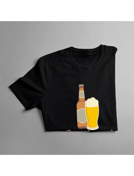Halt mal mein Bier - Herren und Damen t-shirt mit Aufdruck