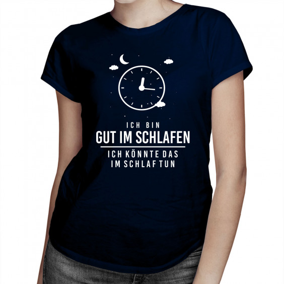  ich könnte das im Schlaf tun - Herren und Damen t-shirt mit Aufdruck