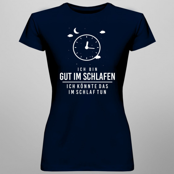  ich könnte das im Schlaf tun - Herren und Damen t-shirt mit Aufdruck