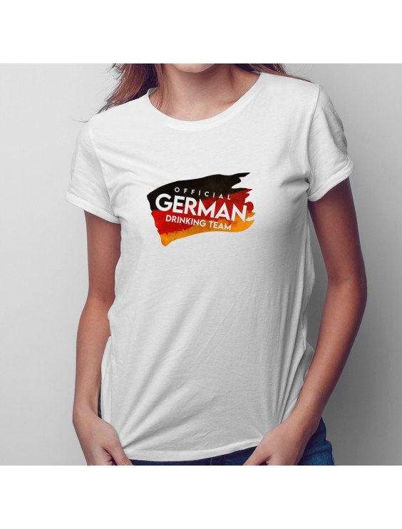 Official German Drinking Team - damen t-shirt mit Aufdruck