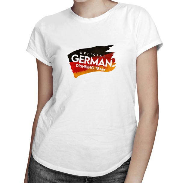 Official German Drinking Team - damen t-shirt mit Aufdruck