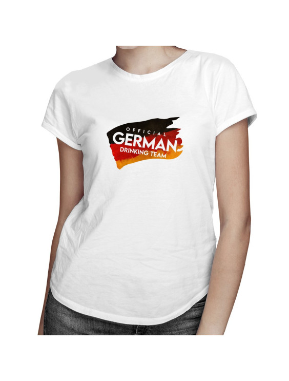 Official German Drinking Team - damen t-shirt mit Aufdruck