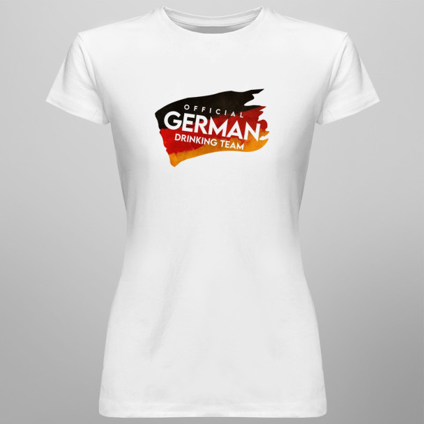 Official German Drinking Team - damen t-shirt mit Aufdruck