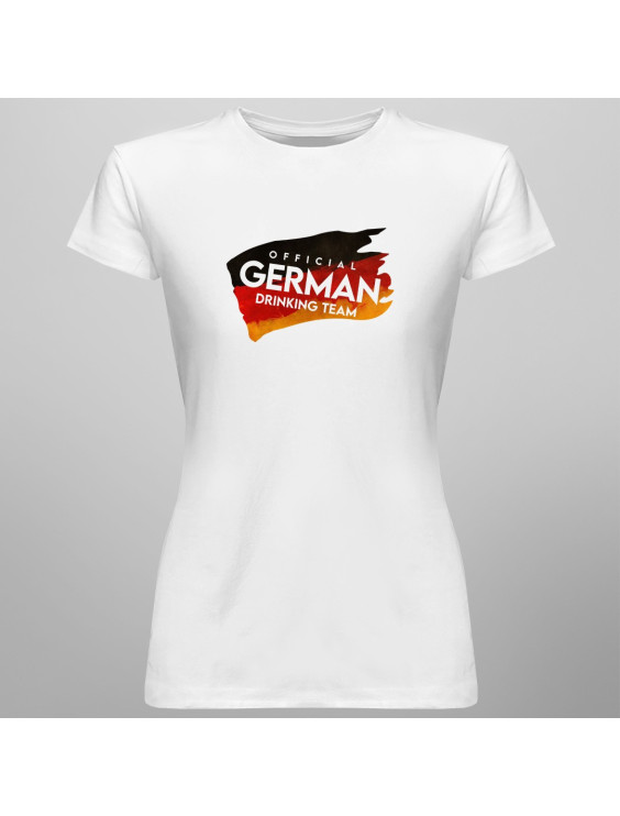 Official German Drinking Team - damen t-shirt mit Aufdruck