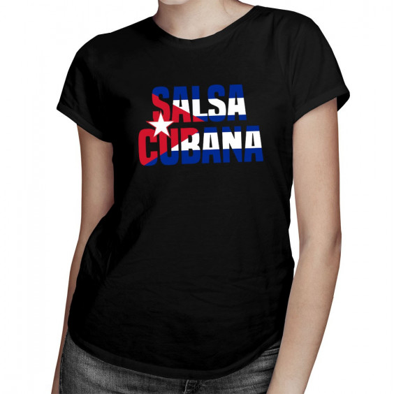 Salsa cubana  -  damen t-shirt mit Aufdruck