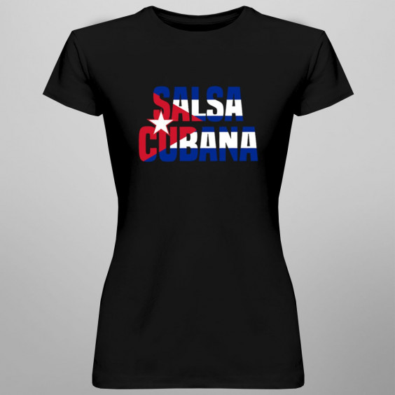 Salsa cubana  -  damen t-shirt mit Aufdruck