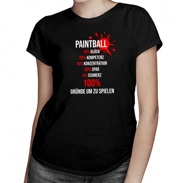 Paintball - damen t-shirt Paintball - damen t-shirt