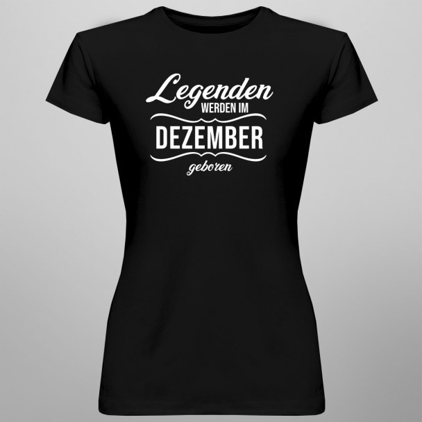 Legenden werden im Dezember geboren