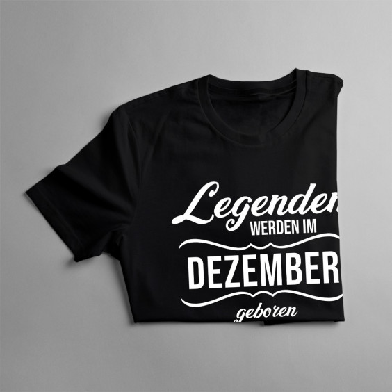 Legenden werden im Dezember geboren