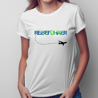 Reiseführer - Damen t-shirt mit Aufdruck
