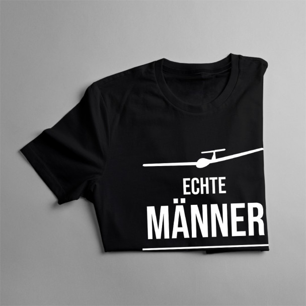 Echte Männer fliegen ohne Motor